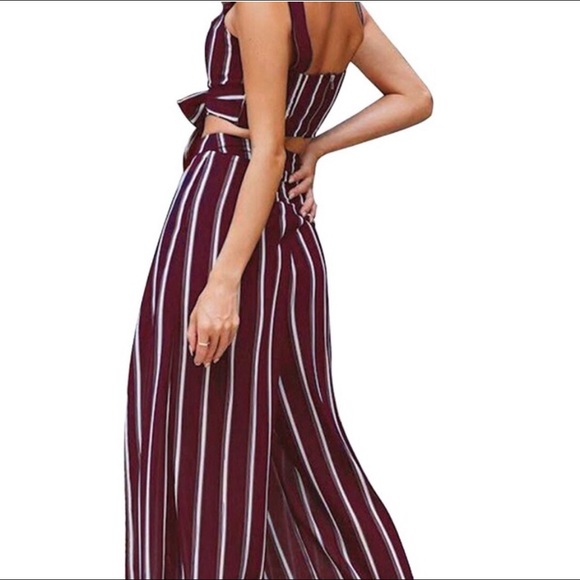 Matching Two Piece Pant Set - Picture 3 of 4